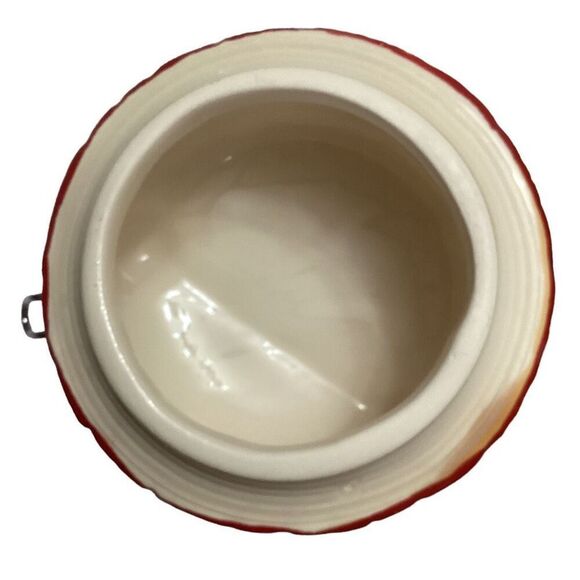 Vintage Conagra Brands Swiss Miss Hot Cocoa Ceramic Reindeer Canister Cookie Jar - Picture 5 of 7